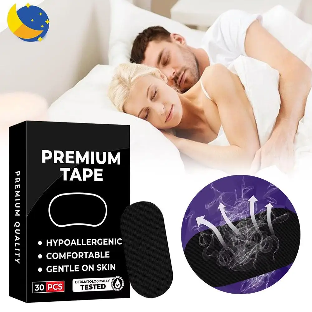 Anti Snoring Sleep Mouth Tape | 10 / 5 / 3 Pack Option | 30 Pcs - Image 4