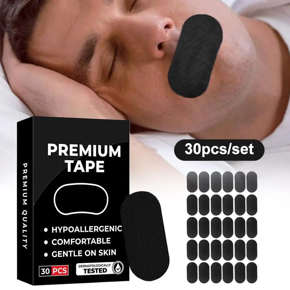 Anti Snoring Sleep Mouth Tape | 10 / 5 / 3 Pack Option | 30 Pcs - Image 2