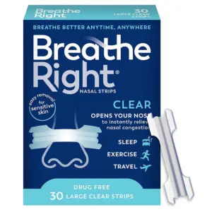 Nasal Strips | 30pcs | Breathe Right
